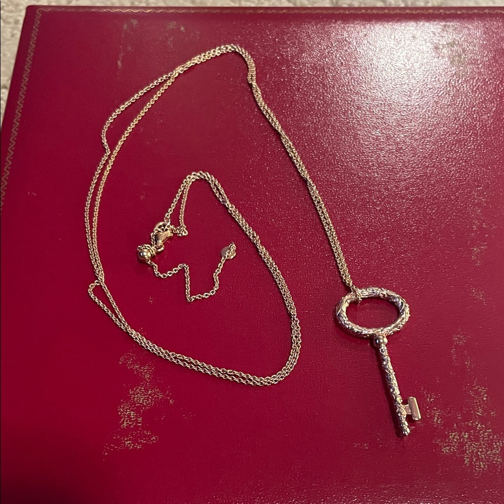 Pandora Shine Key Long Necklace